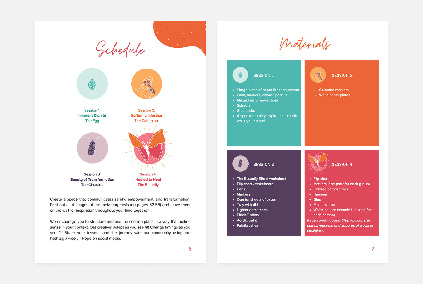 The Butterfly Effect Retreat Curriculum
